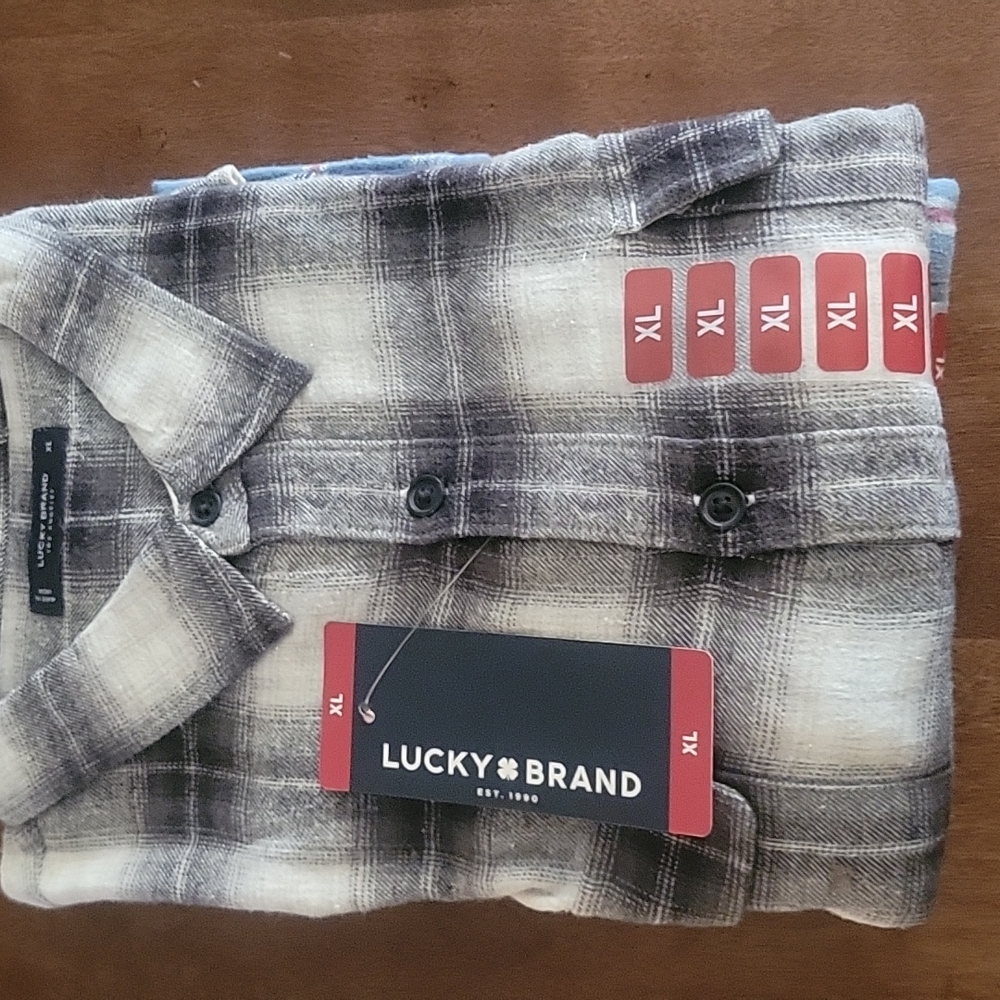 Lucky Brand flannels - Picture 3 of 3